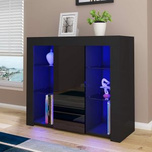 Black Gloss Furniture Living Room
