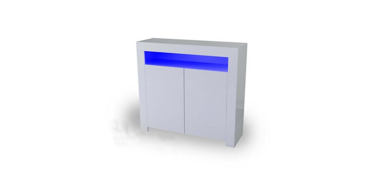 High Gloss Sideboards with LED lights