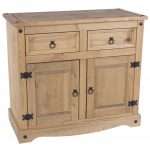 Corona Pine Sideboard 2 Doors Premium Pine Furniture