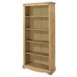 Bookshelf Tall Pine Premium Pine Furniture