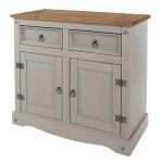 Sideboard Cabinet 2 Doors Premium Pine Furniture