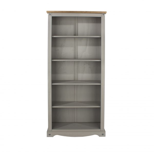 Bookcase Pine Grey
