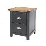 2 Drawer Bedside Cabinet Assembled