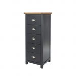 5 Drawer Narrow Chest of Drawers