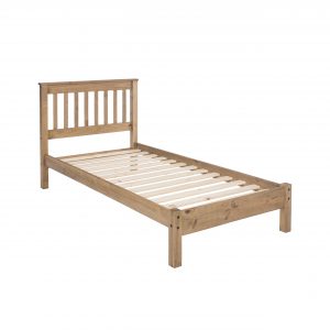 Single Bed Slatted Premium Pine Furniture