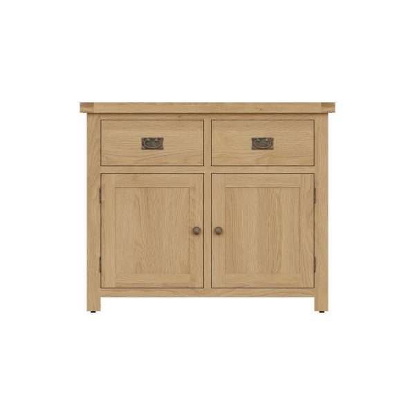 Oak 2 Door 2 Drawer Sideboard
