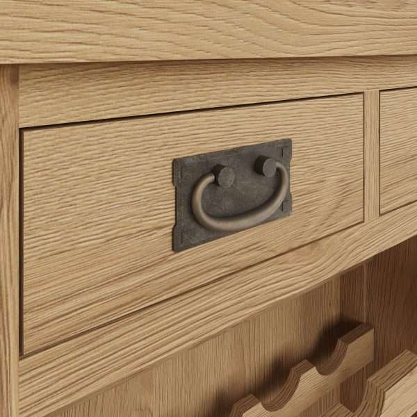 Oak Wine Rack