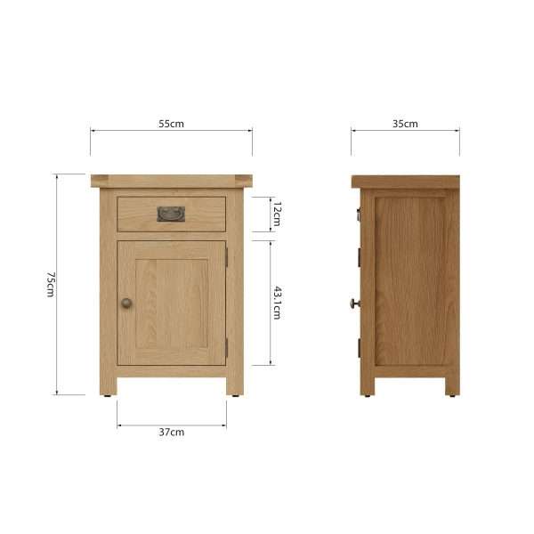 Small Oak Cupboard