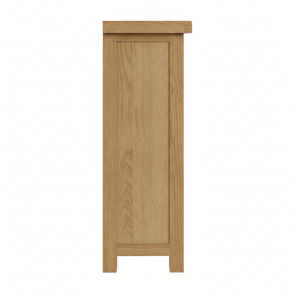Narrow Oak Shelf Unit