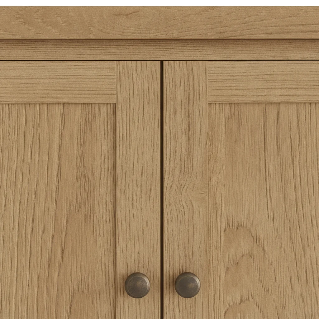 Oak Corner Cupboard
