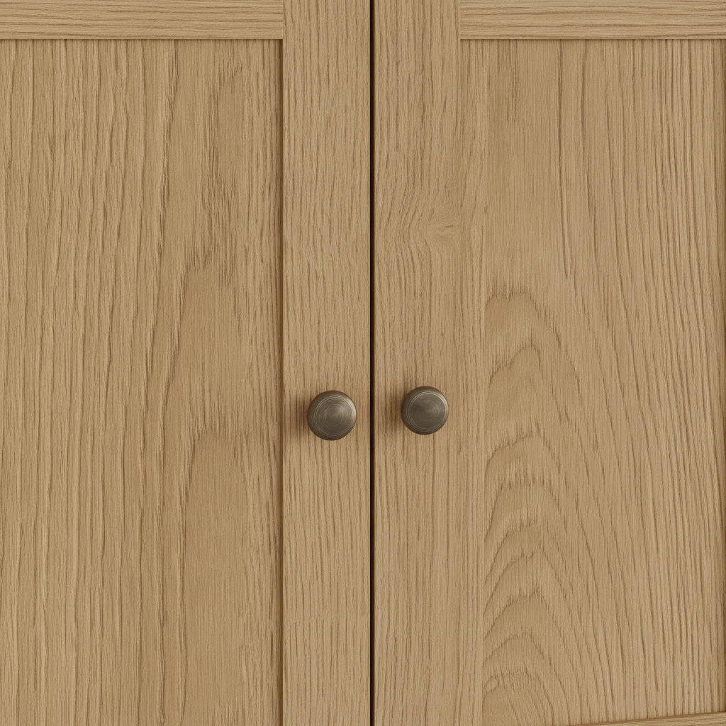 Oak Corner Cupboard