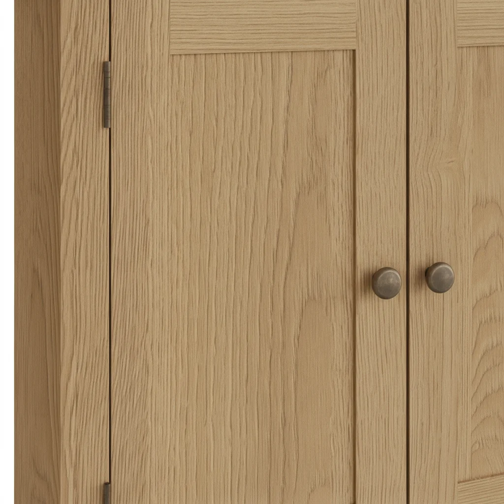Oak Corner Cupboard