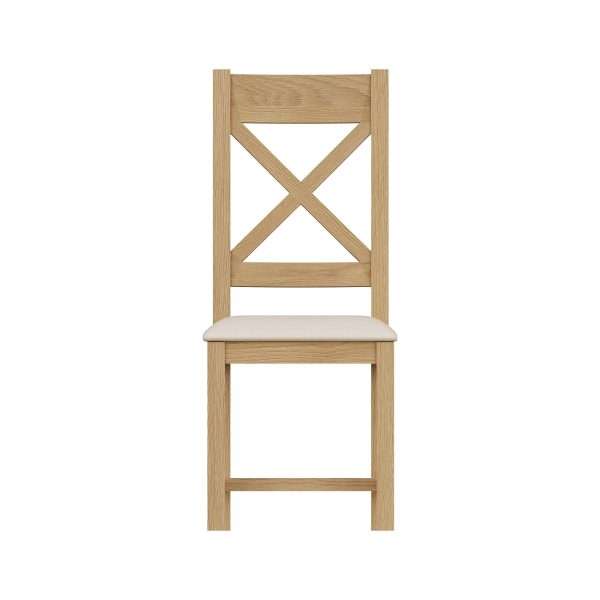 Oak Upholstered Dining Chairs