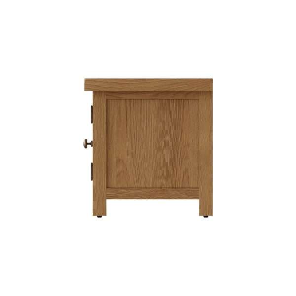 TV Unit With Glass Doors