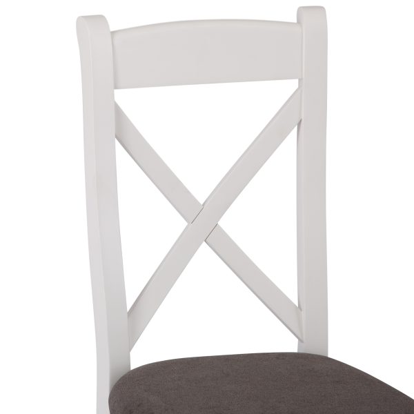 Oak Cross Back Dining Chairs