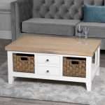 Premium White Oak Coffee Table - Elegance for Your Living Space