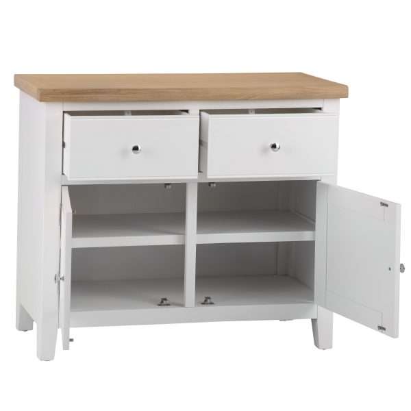 white sideboard