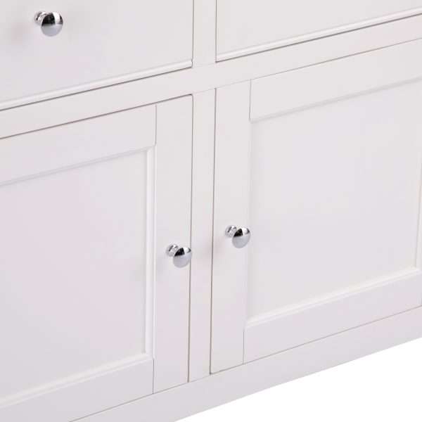 white sideboard