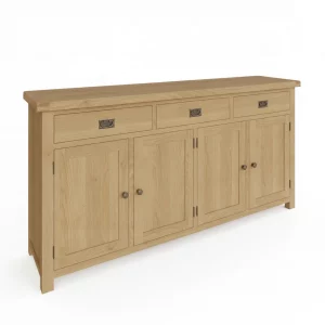 Extra Large Oak Sideboard 200cm