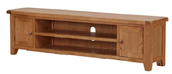 Contemporary Oak TV Unit