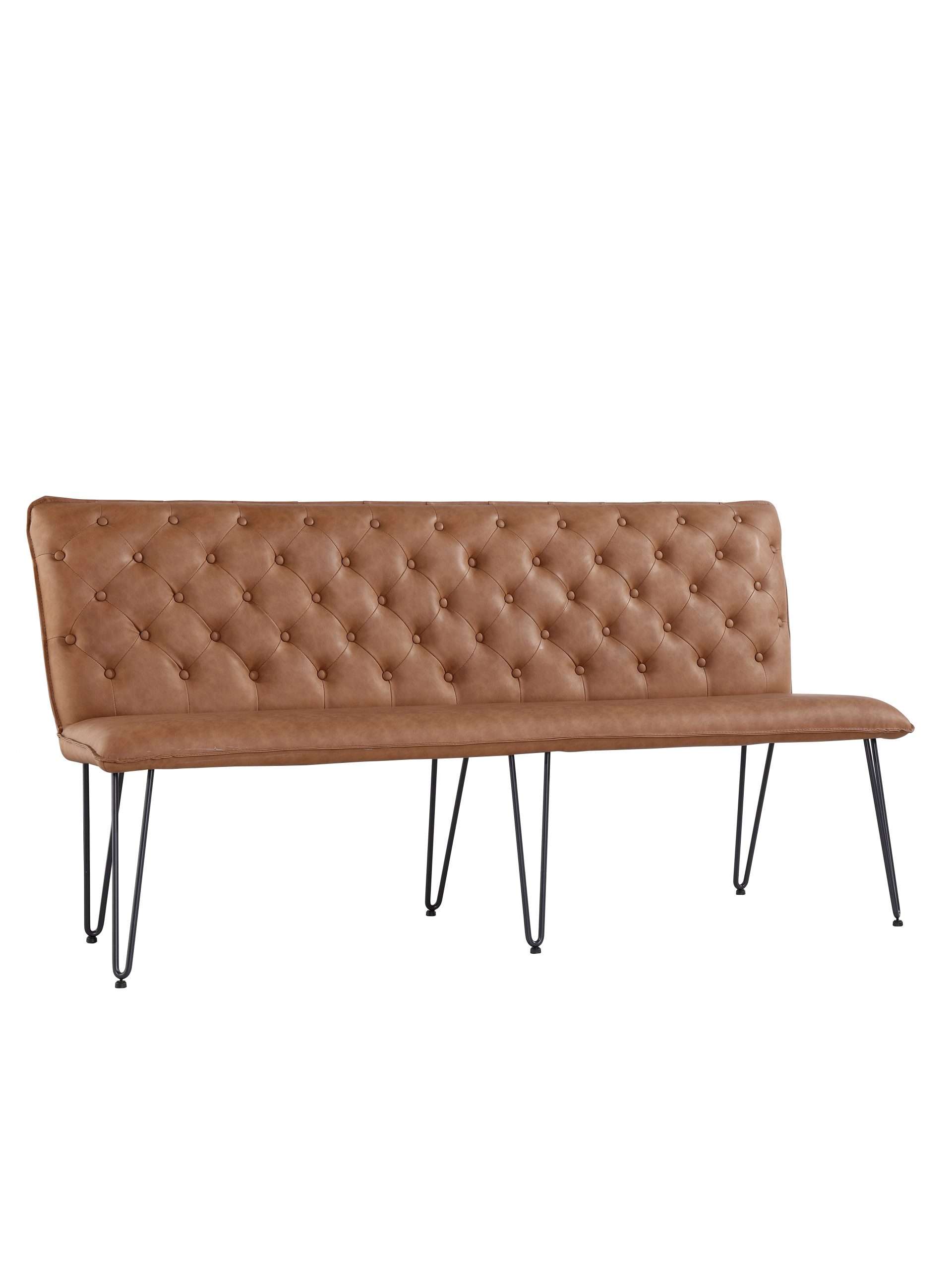 Bench 180cm Tan PU