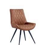 Dining Chair Tan PU