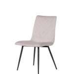 Retro Dining Chair - Taupe Velvet