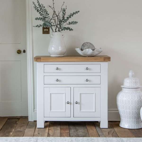 Small Oak Side Board