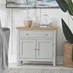 Compact Small Grey Sideboard with Stylish Storage Solution