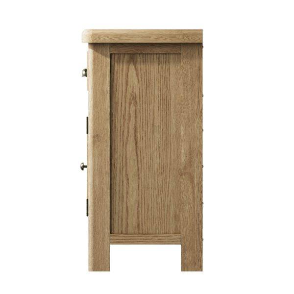 Elegant 2-Door Oak Sideboard - Image 6