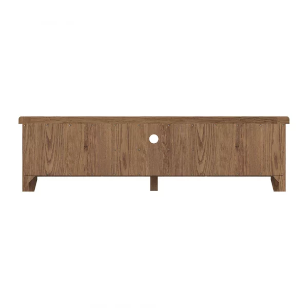 Extra Large Oak Tv Cabinet - Image 10