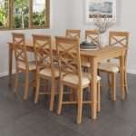 1.6m Butterfly Extending Light Oak Tables
