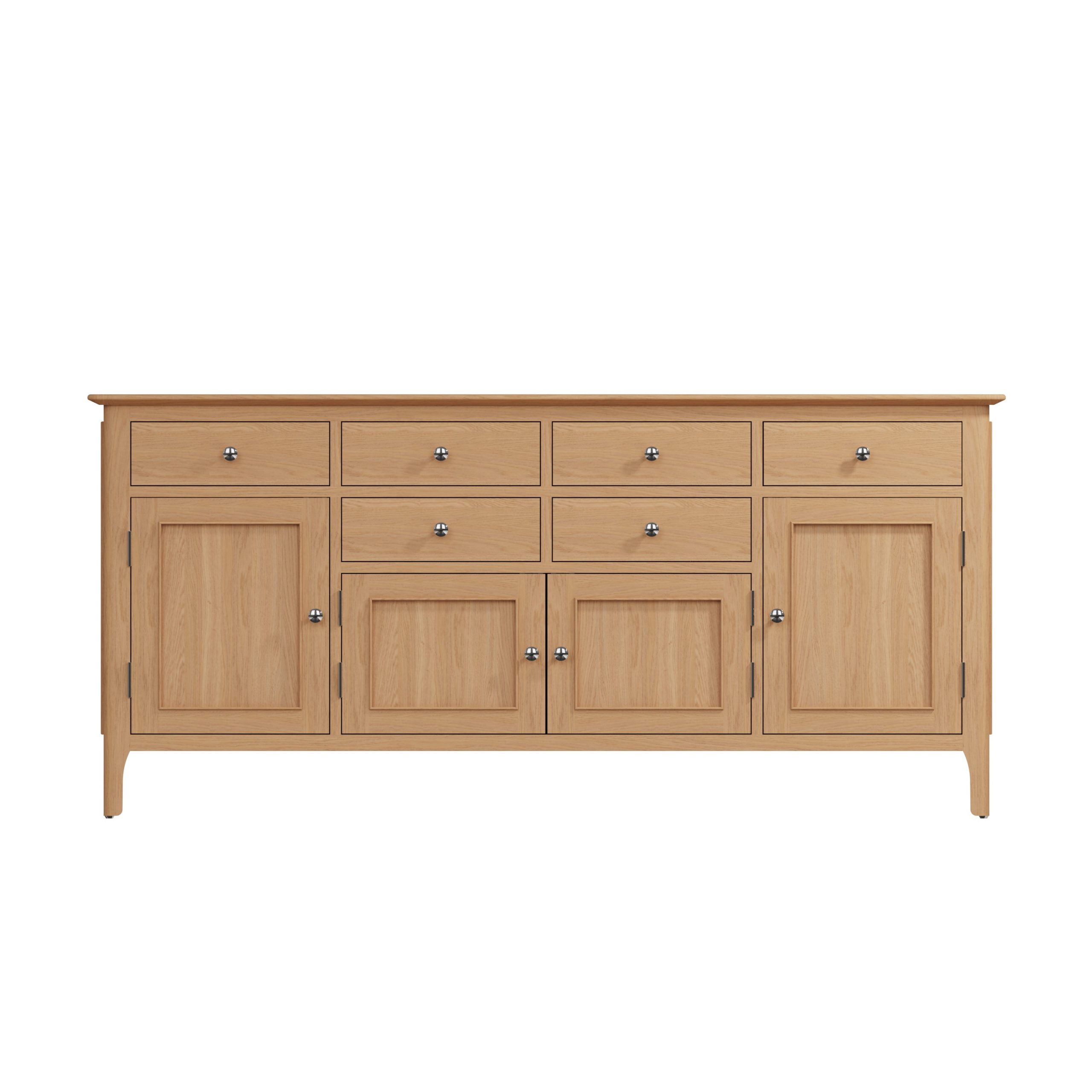 Oak Long Sideboard - Spacious Storage for Your Home - Image 4