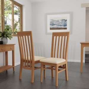 Dining Chairs Light Oak