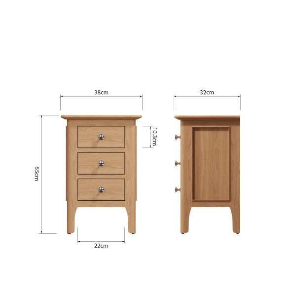 Compact and Stylish Small Bedside Table for Cosy Spaces - Image 9