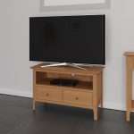 Contemporary Oak TV Stand