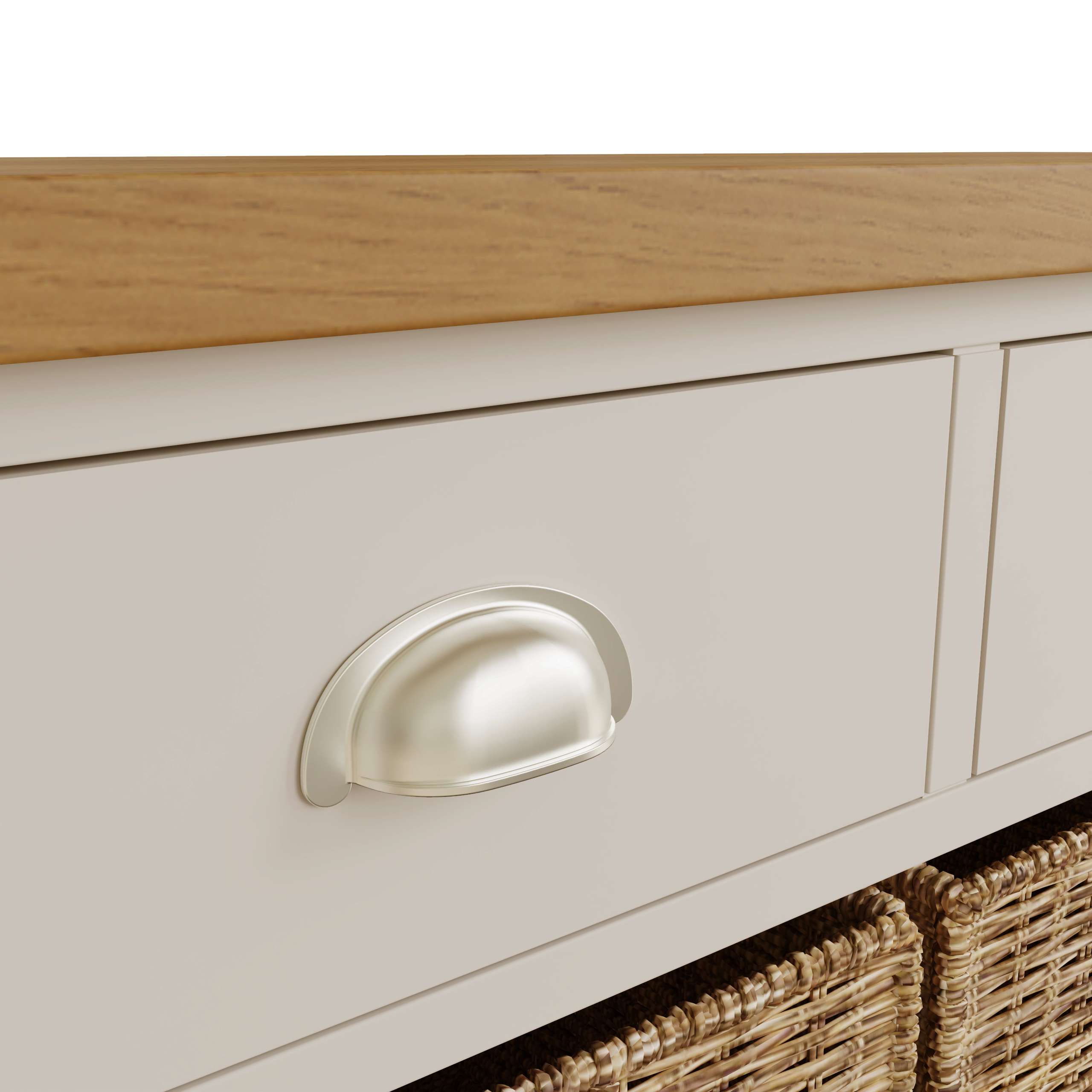 2 Drawer 4 Basket Cabinet - Image 7