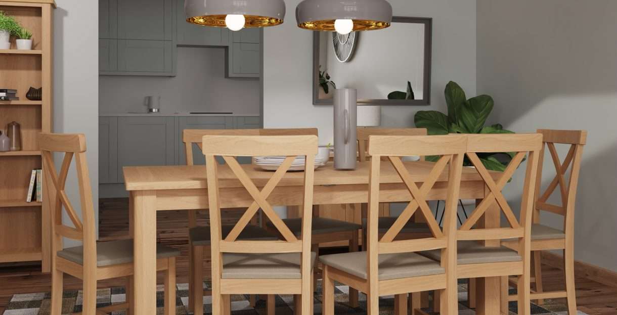 160cm extending table