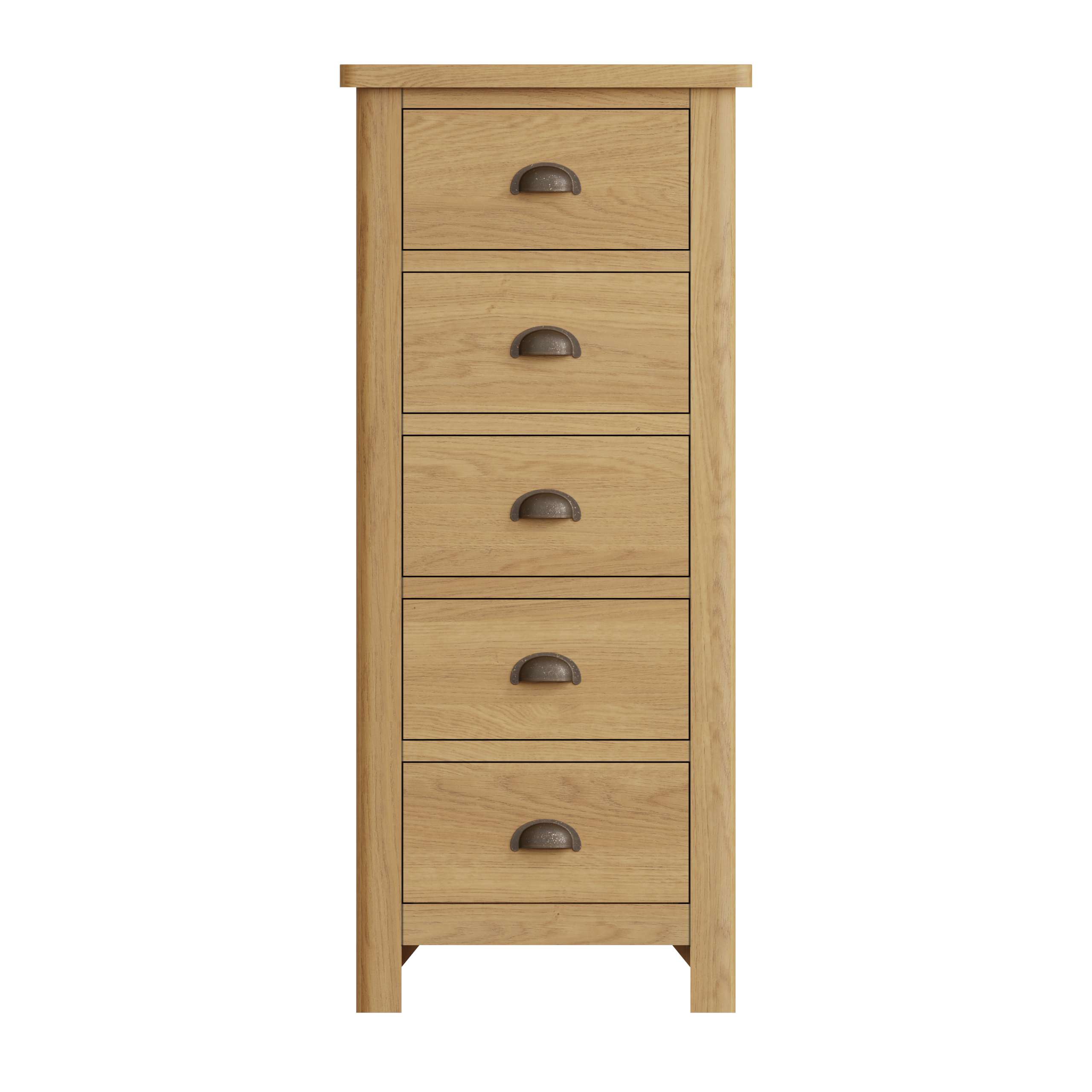 5 Drawer Narrow Chest - Image 4