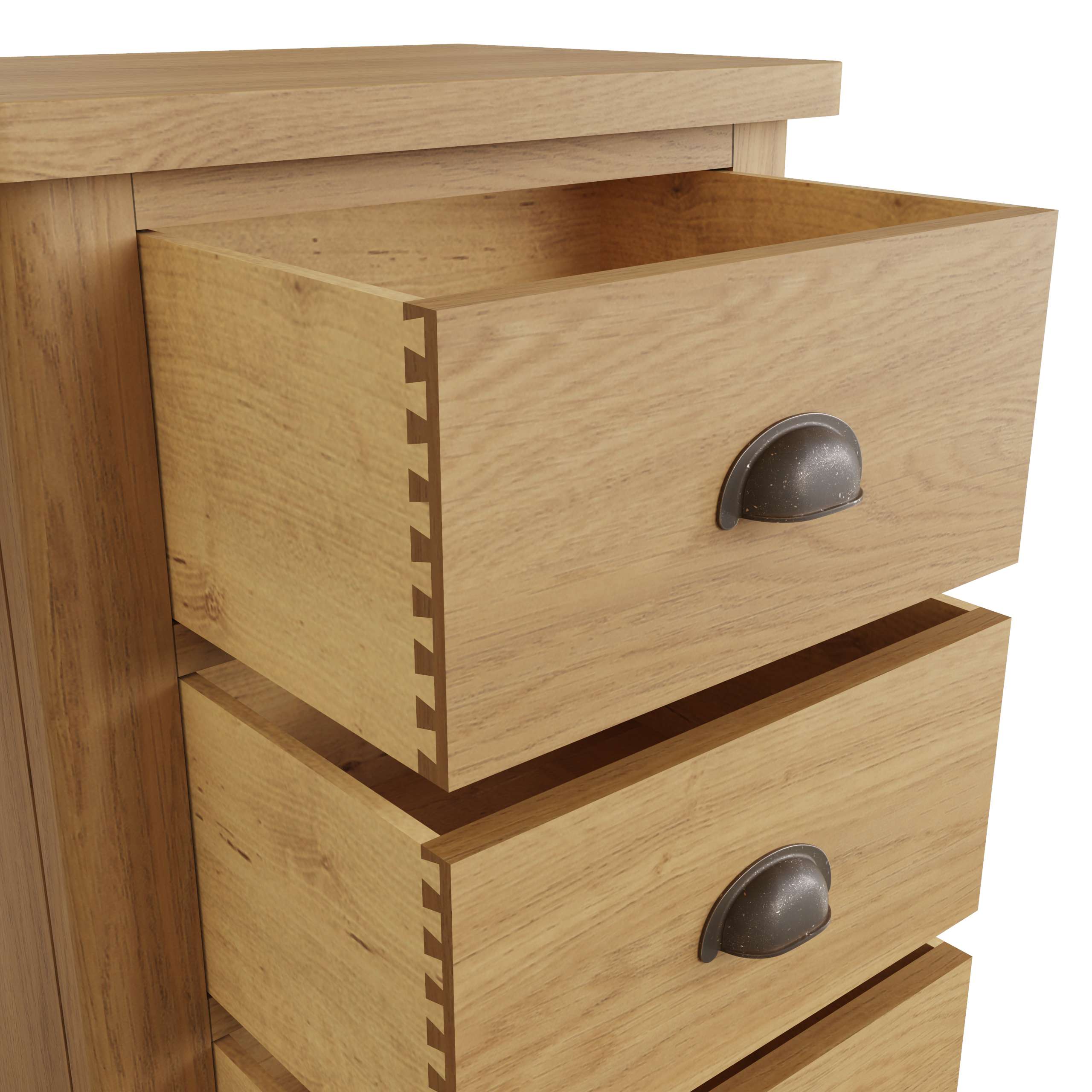 5 Drawer Narrow Chest - Image 7