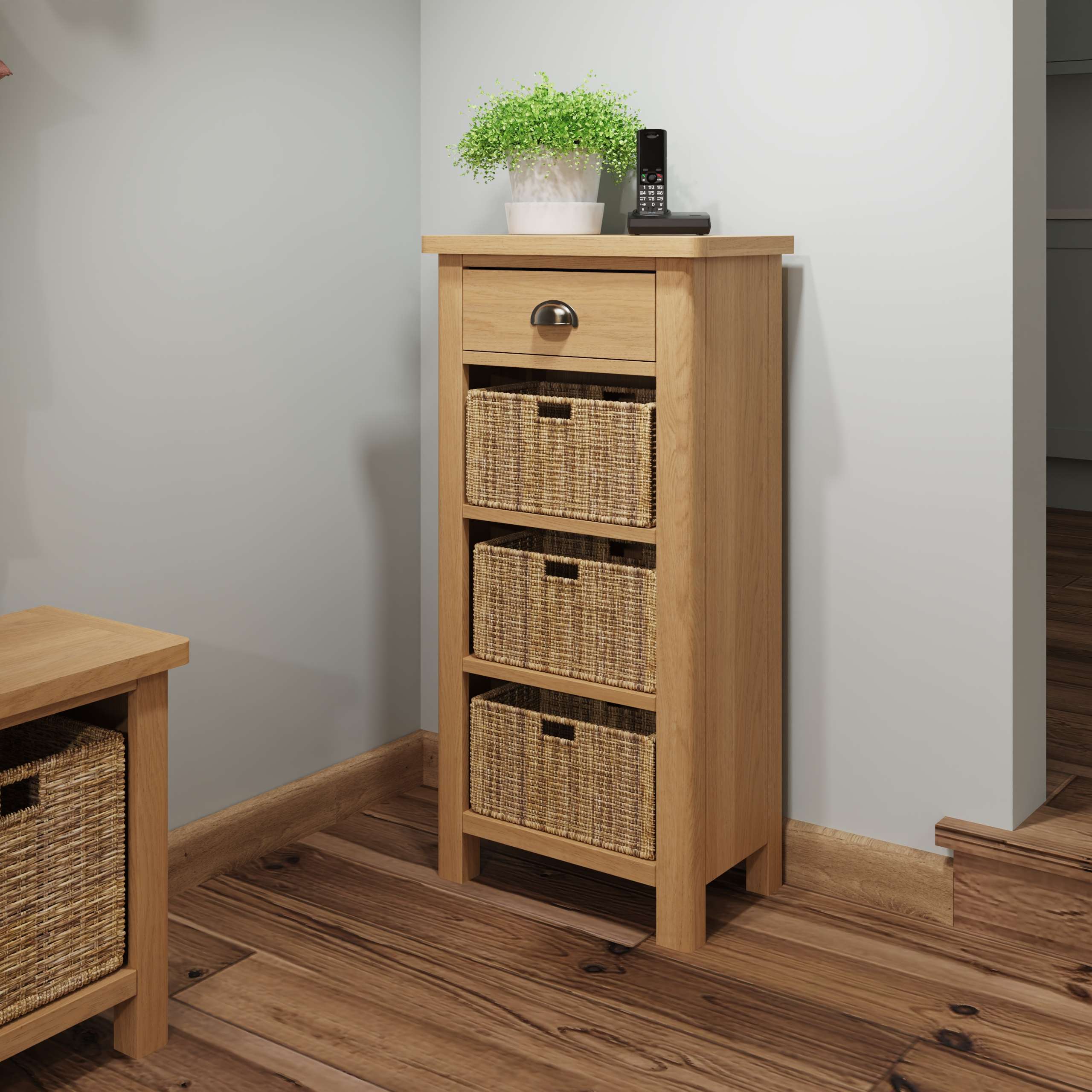 3 Basket Cabinet