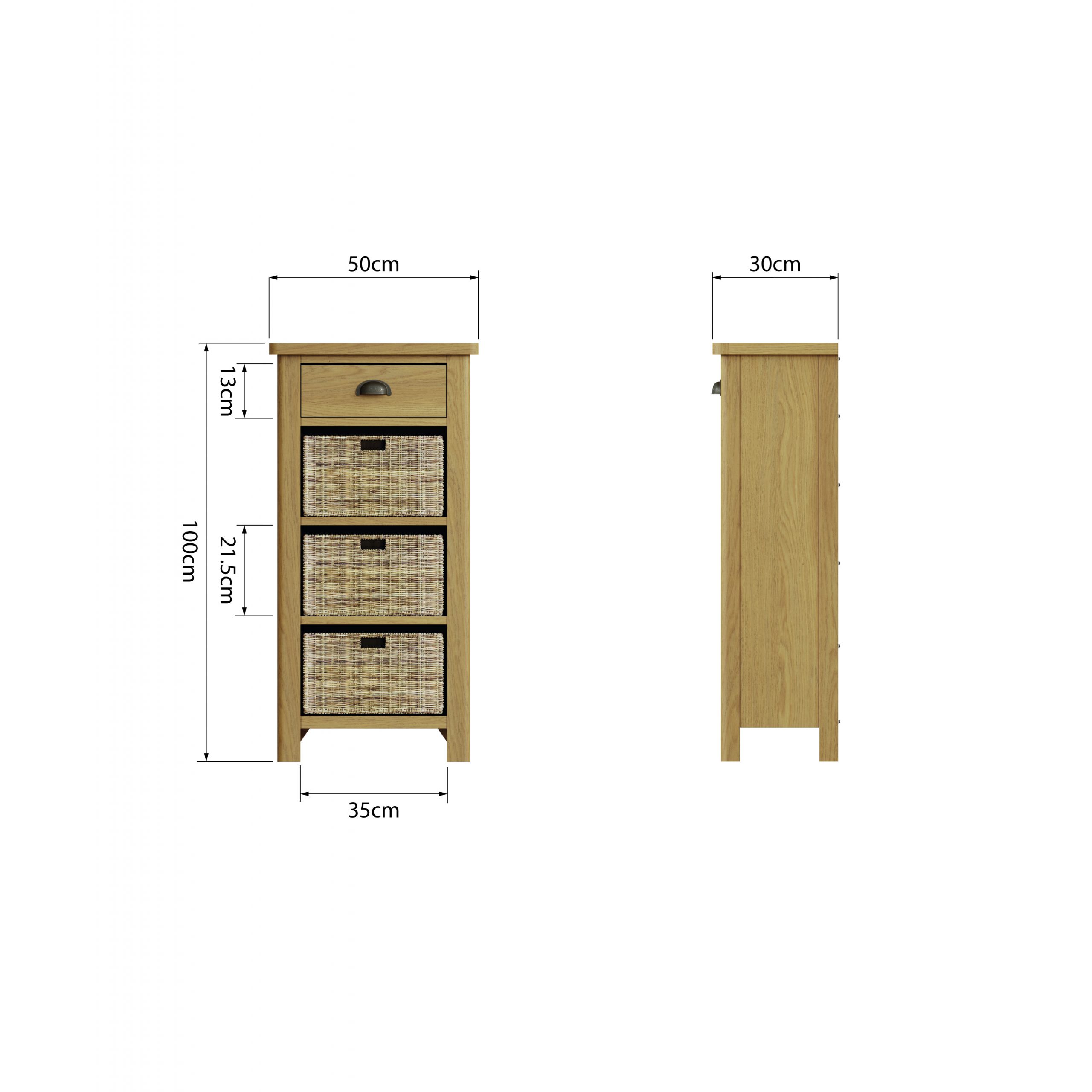3 Basket Cabinet - Image 9