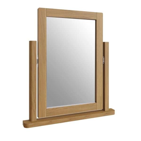 Oak Dressing Table Mirror for Elegant Home Décor - Image 2