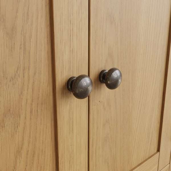 Slimline Oak Sideboard - Image 7