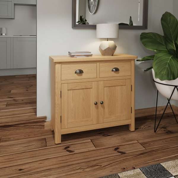 Oak Sideboard 90cm Wide