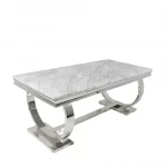 1.8m Ceramic Dining Room Table - 6 Seater