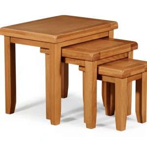 Rustic Oak Nest Tables