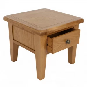 Small Oak Table Lamp
