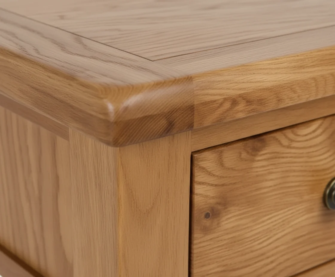 Small Oak Table Lamp