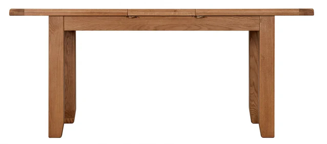 Extending Rustic Oak Dining Table - Image 6